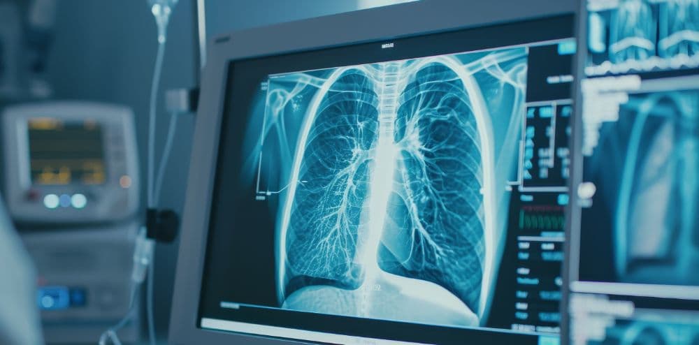 Un patient qui entre dans un scanner Newton